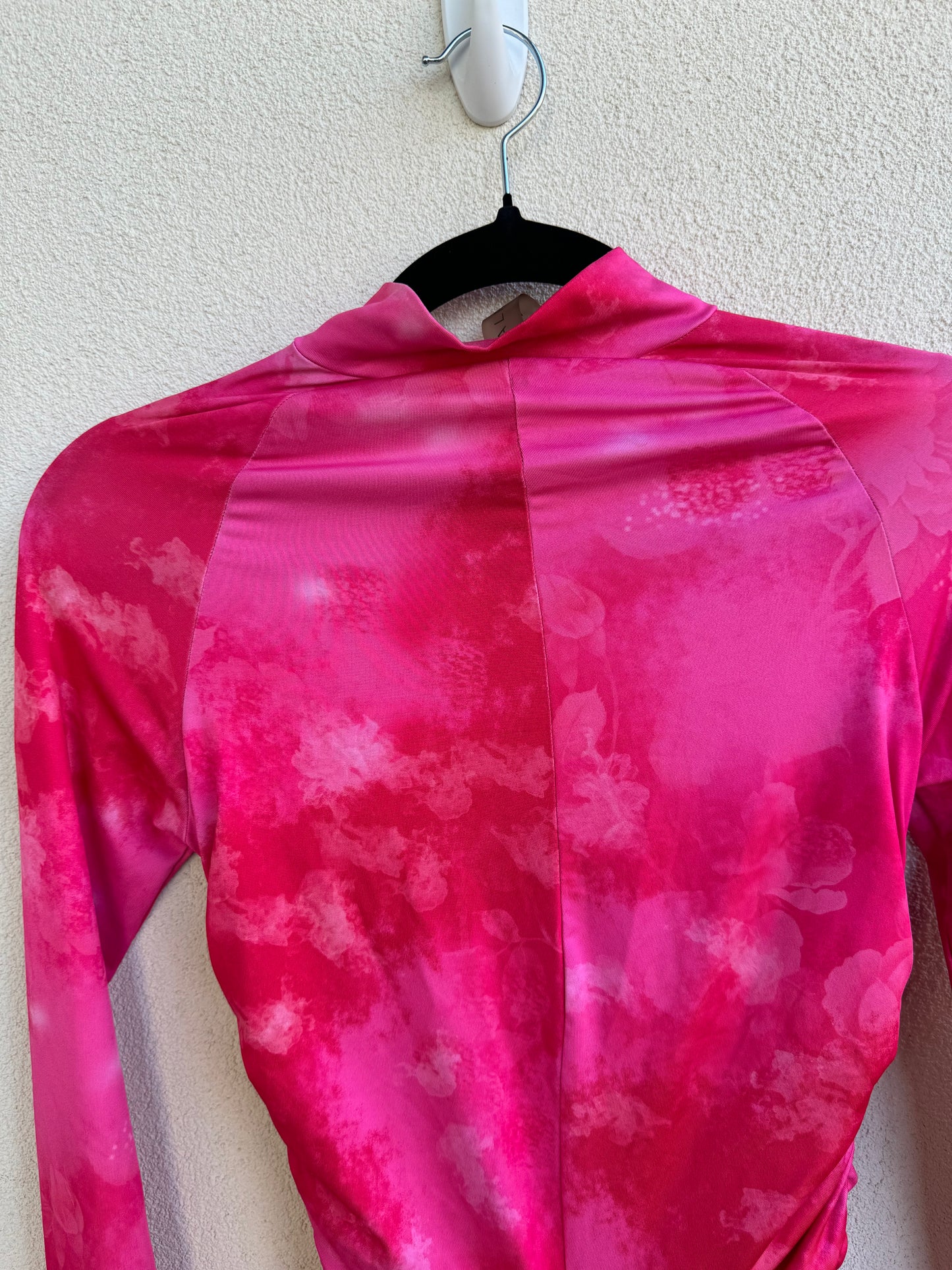 Vintage Pink Floral Bodysuit