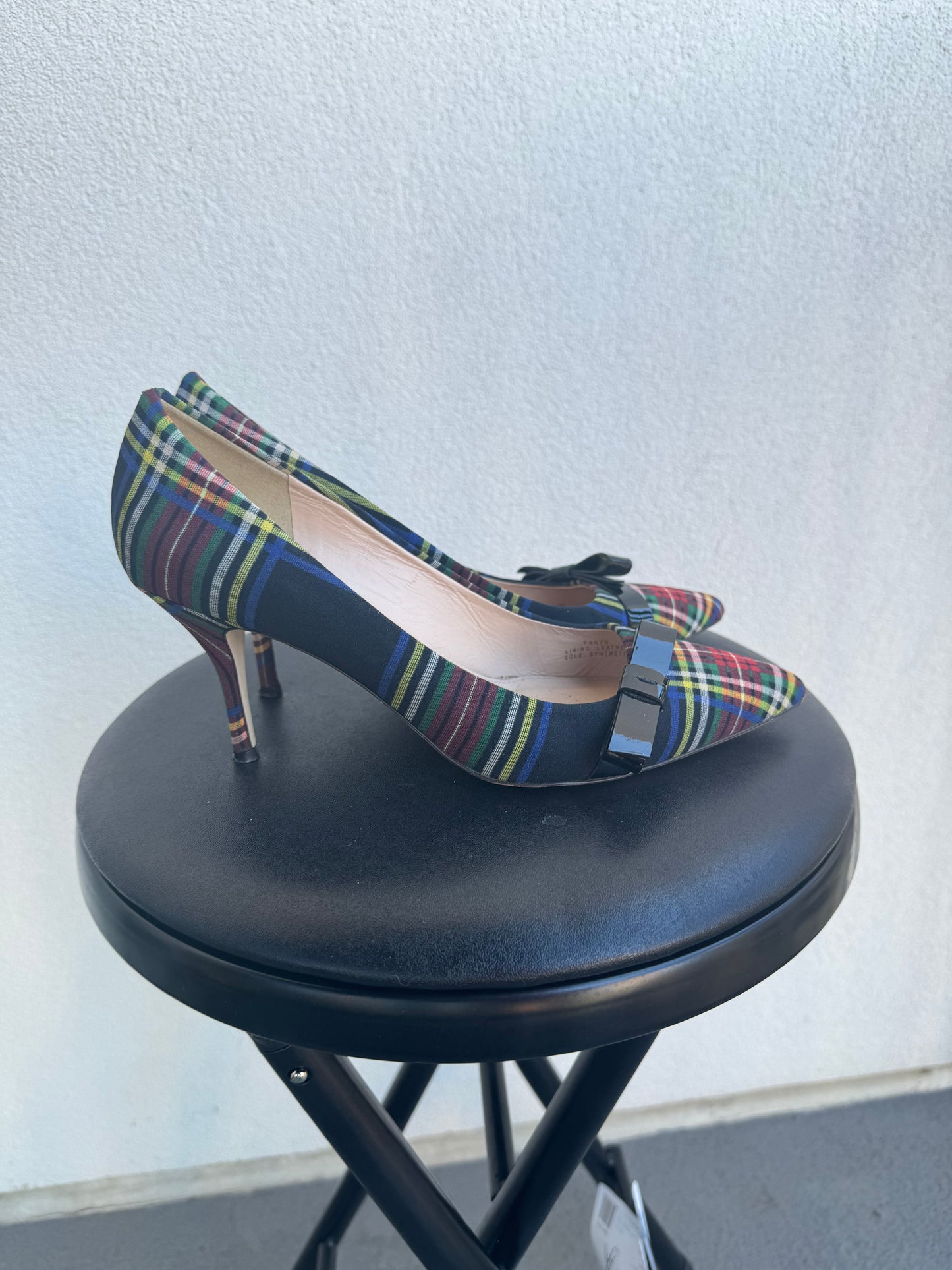Plaid Vintage J.Crew Heels