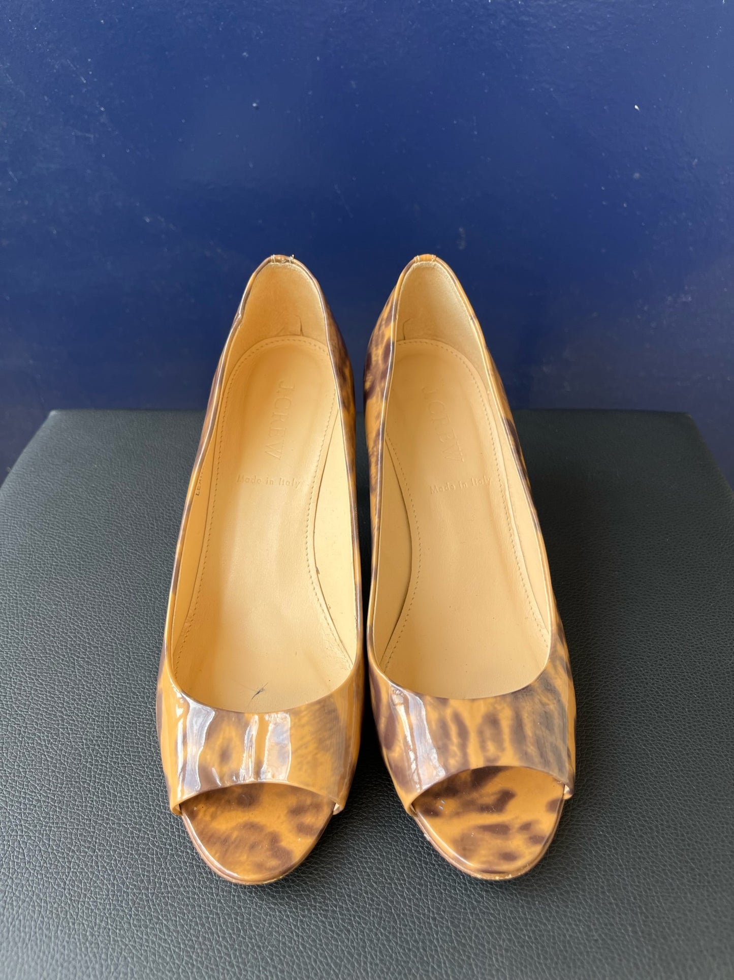 J.Crew Vintage Leopard Heel