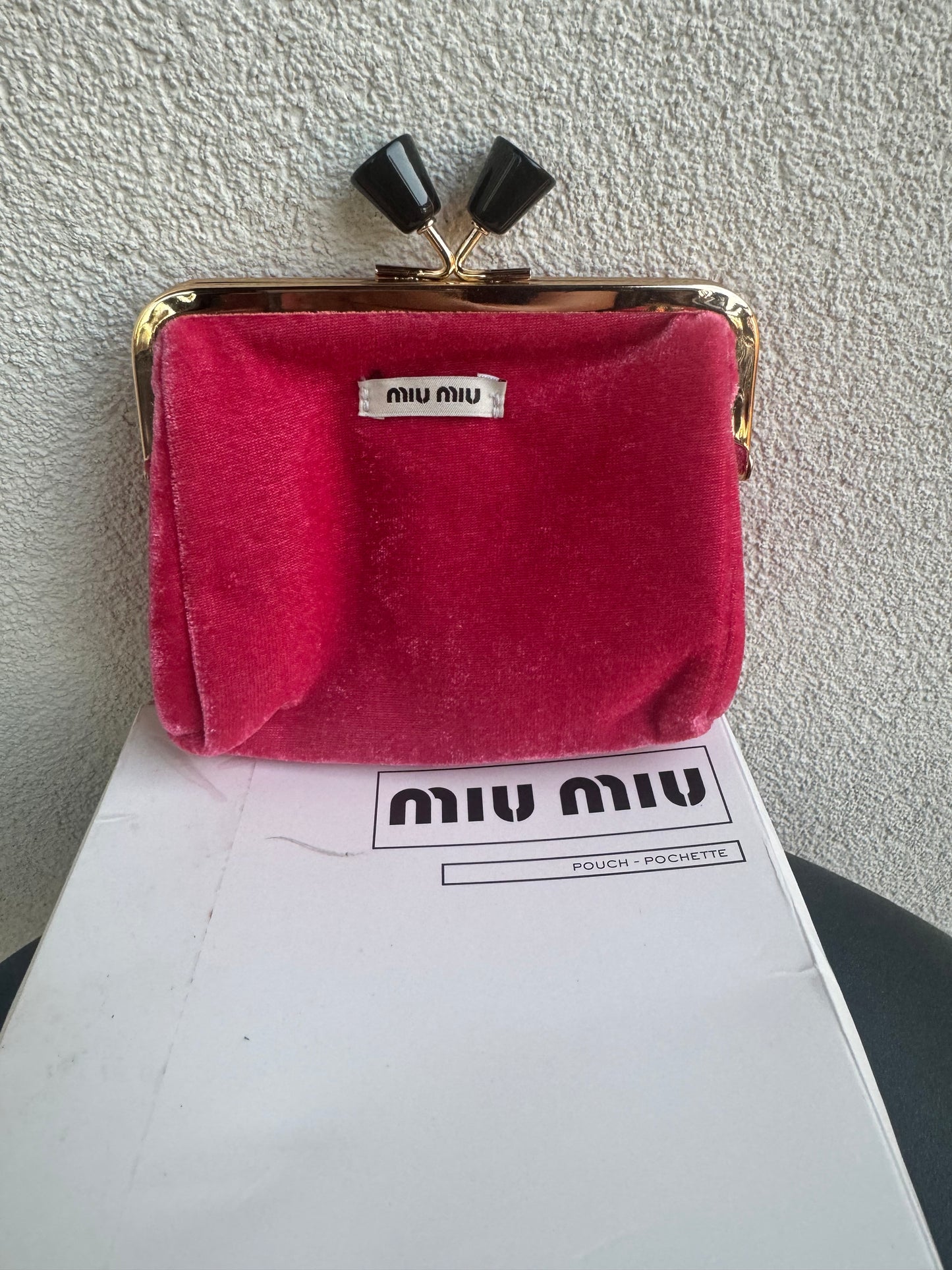 Vintage Miu Miu Pouchette w/ Box