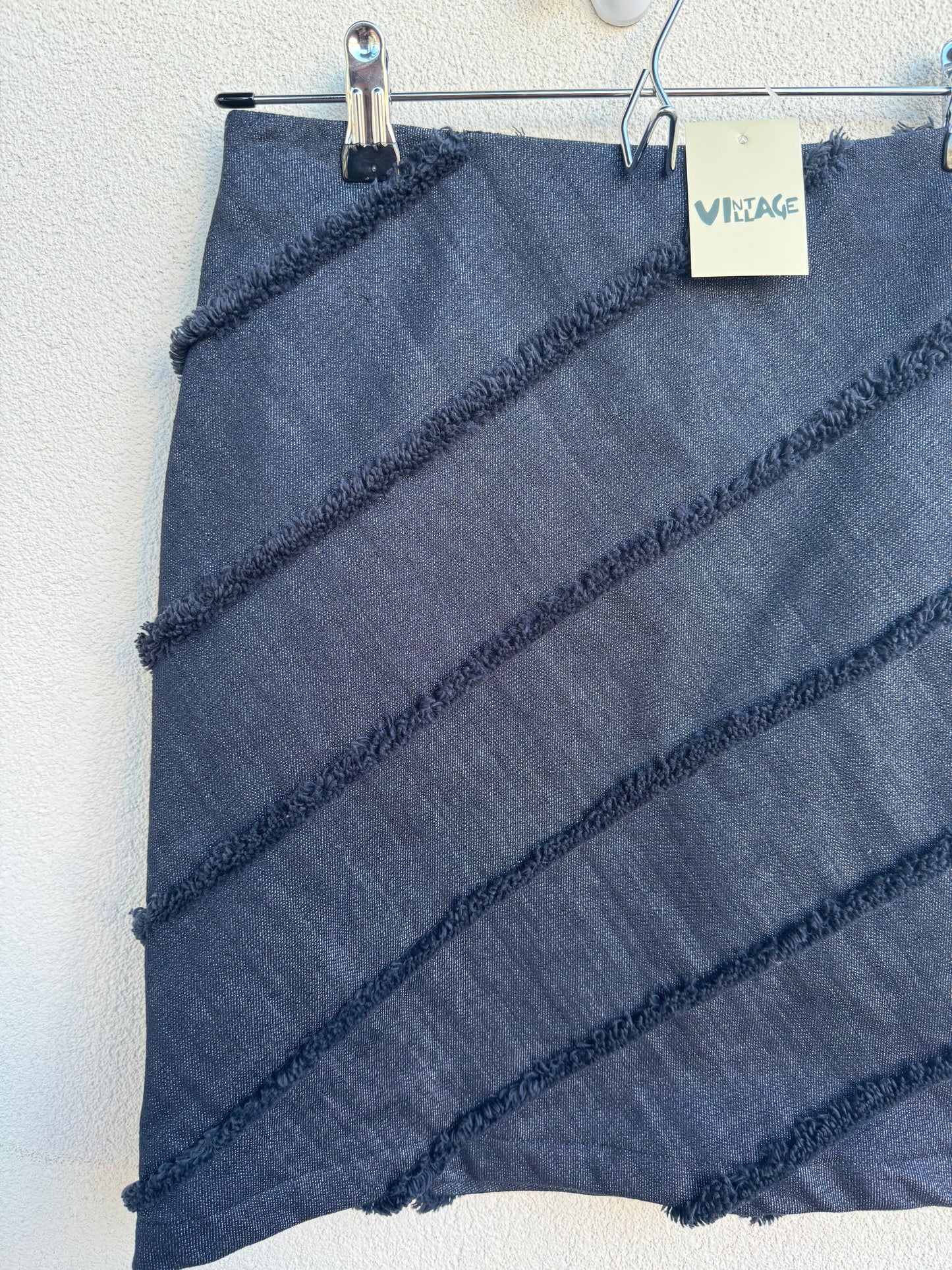 Denim Pattern Skirt