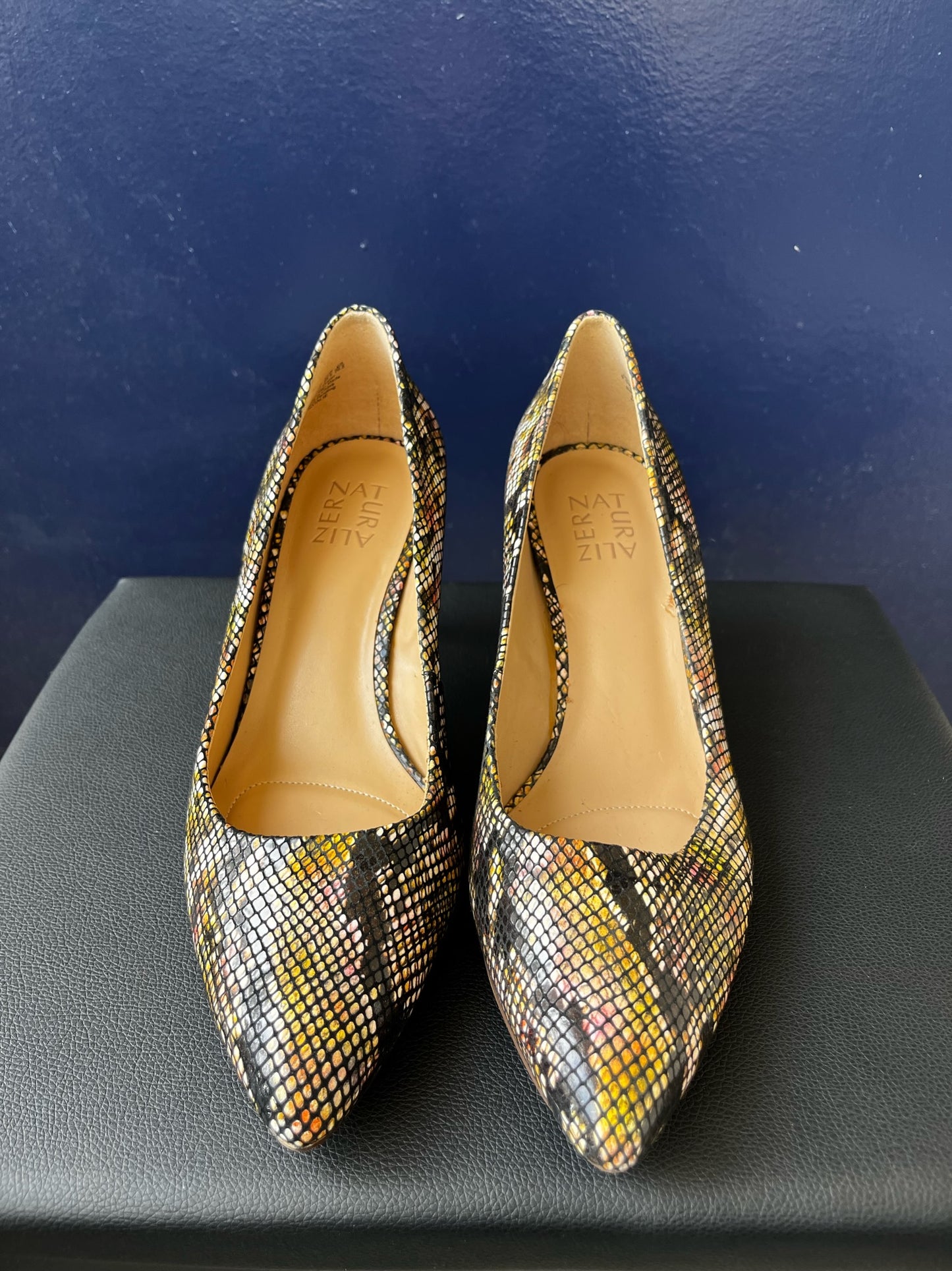 Alligator Mulitcolor Heel