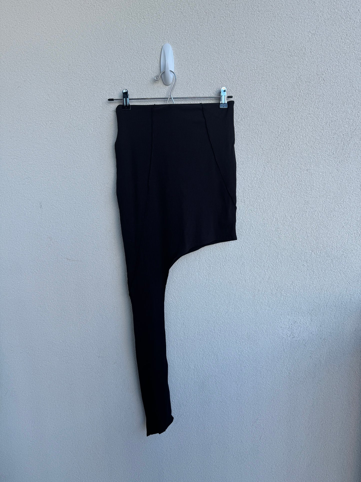 Black Asymmetrical Skirt