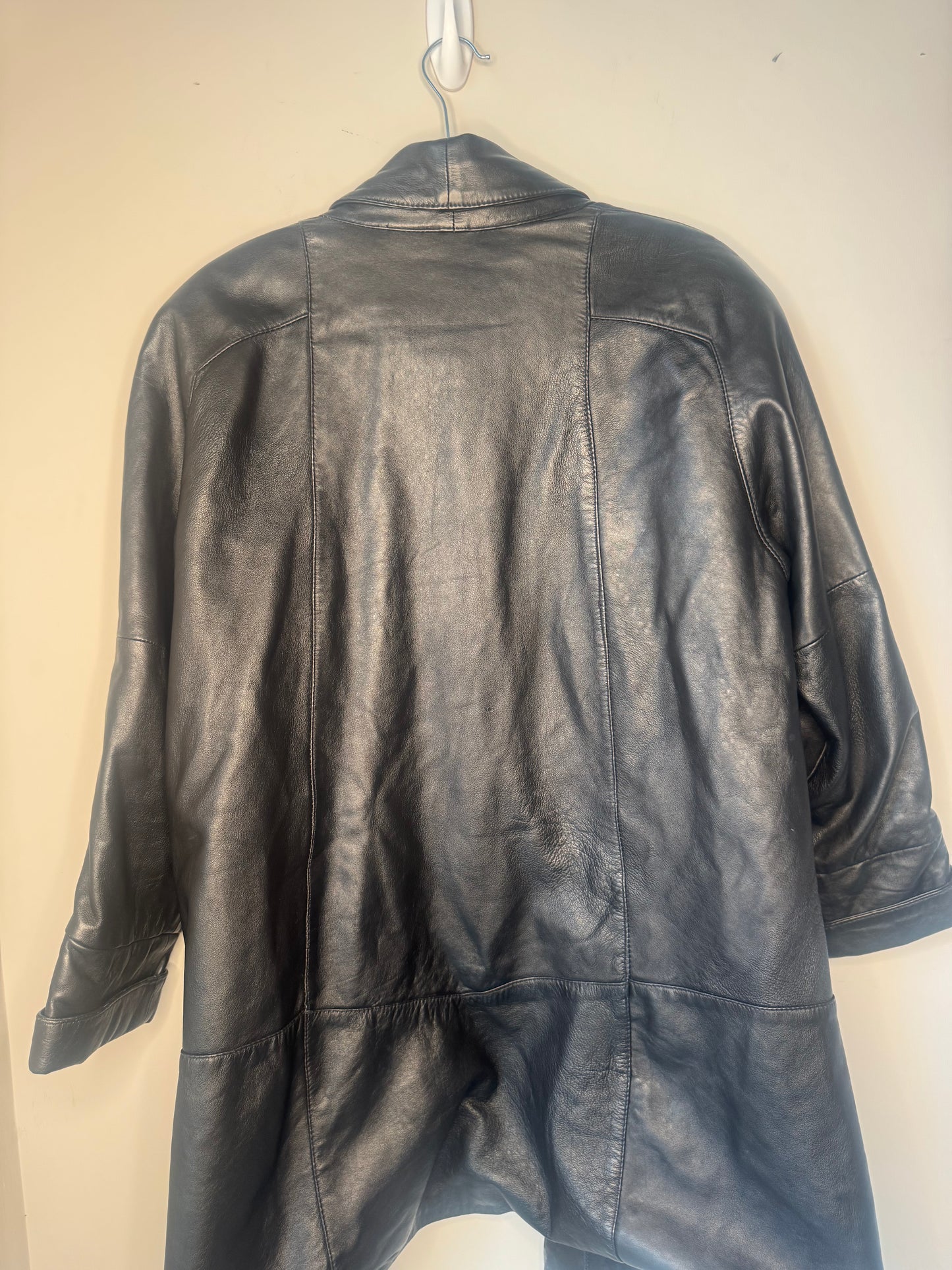 Leather Vintage Avanti Trench Coat