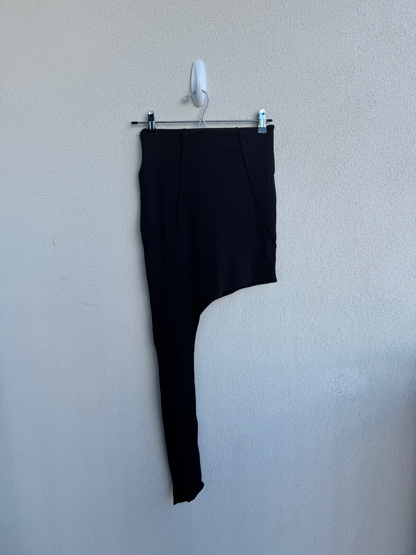 Black Asymmetrical Skirt