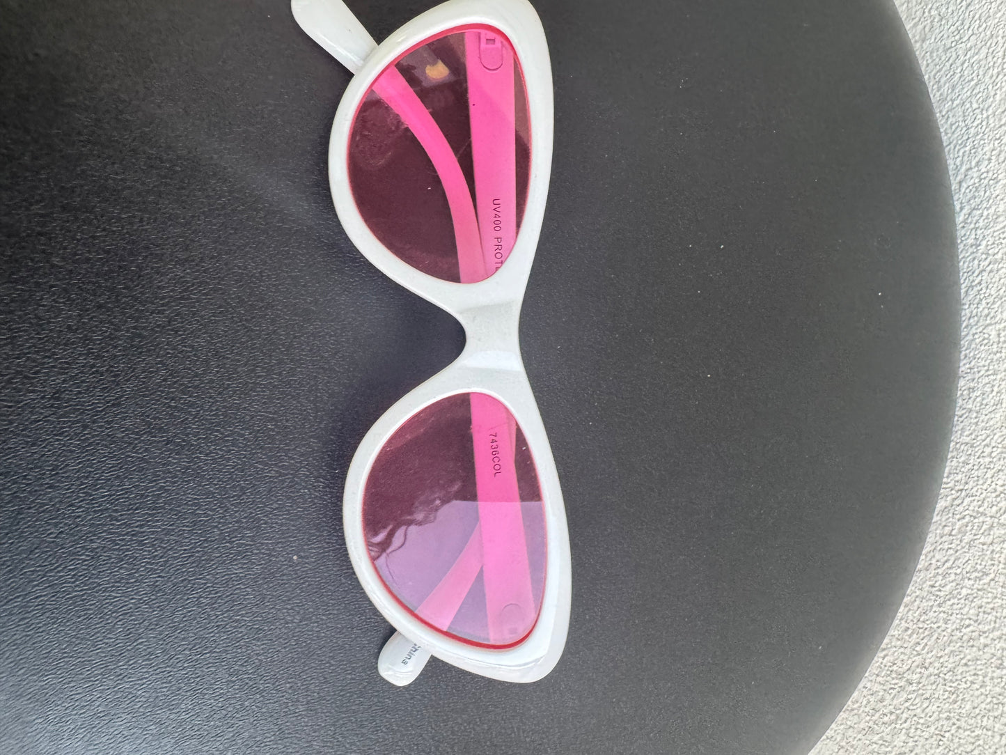 Pink & White Glasses