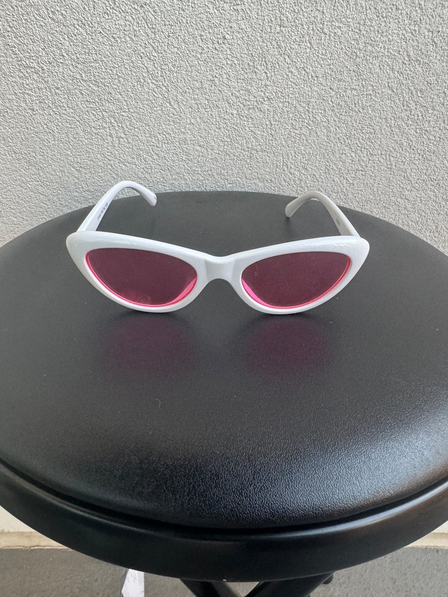 Pink & White Glasses