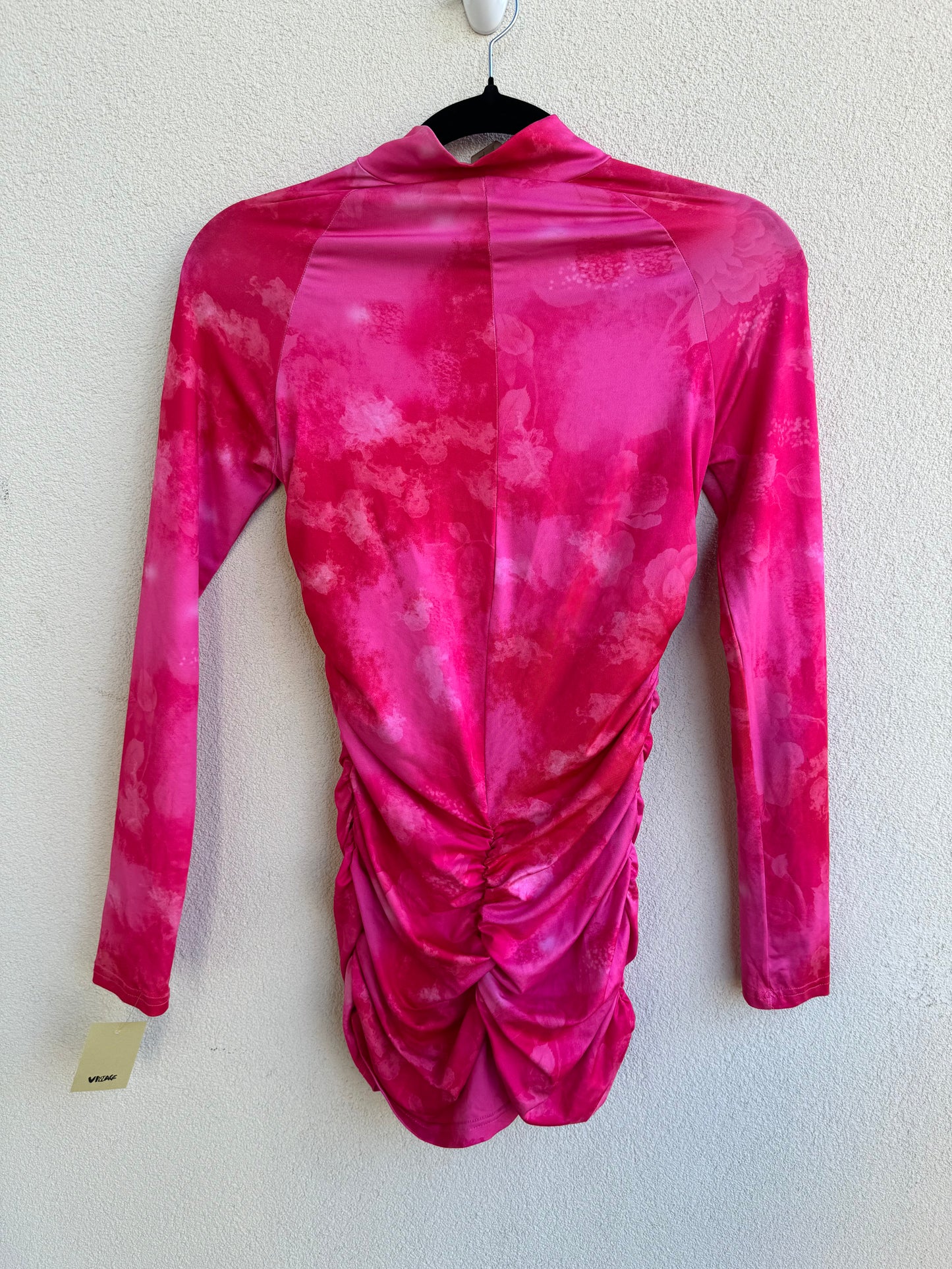 Vintage Pink Floral Bodysuit