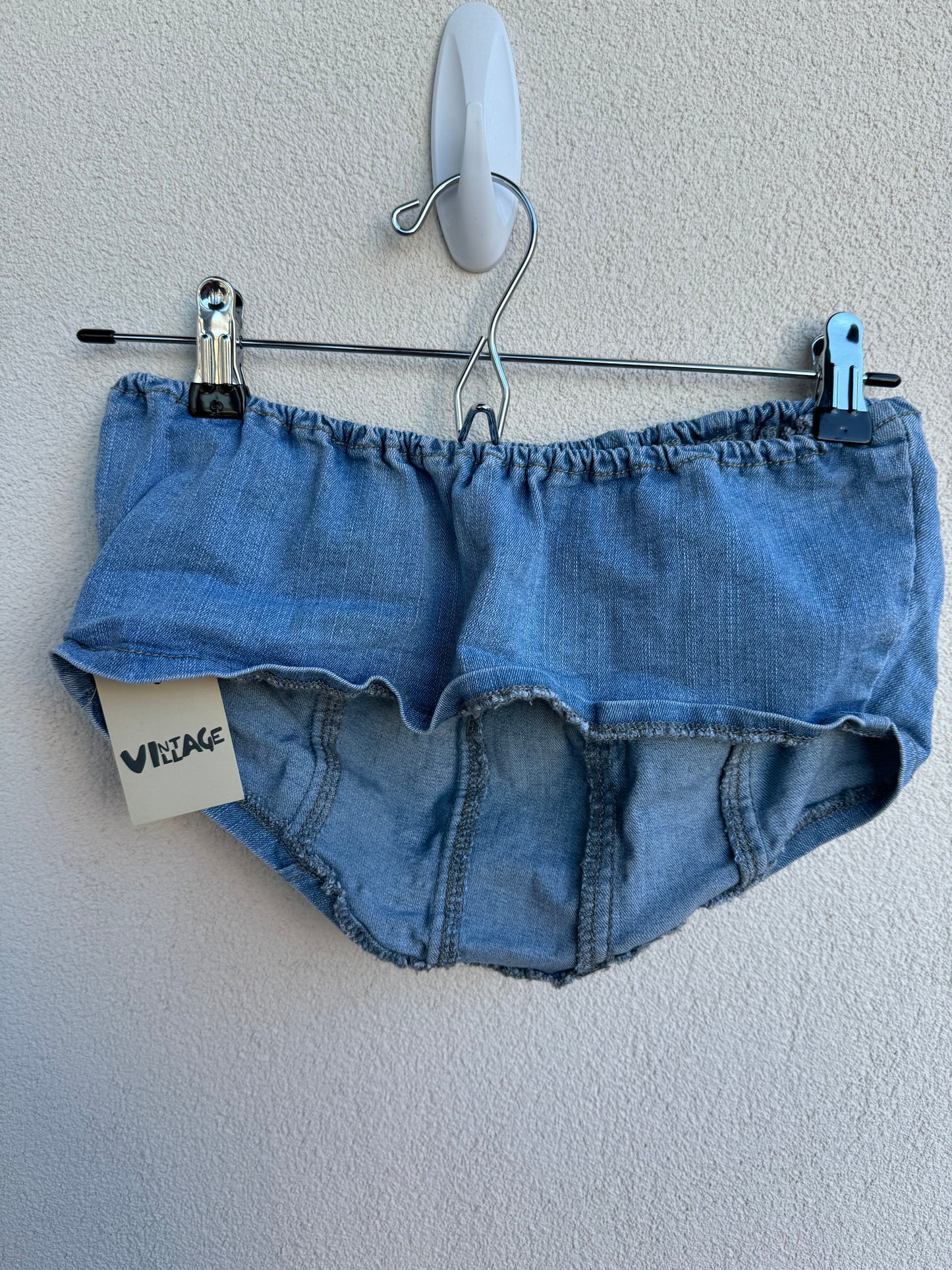 Denim Sleeveless Bandeau