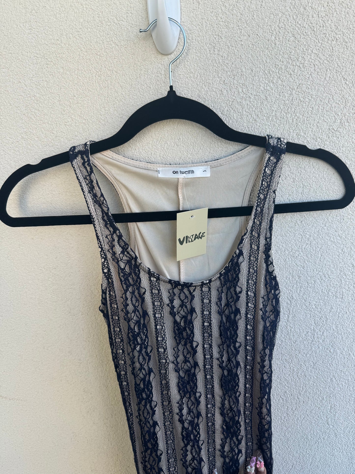 Floral Lace Vintage Dress