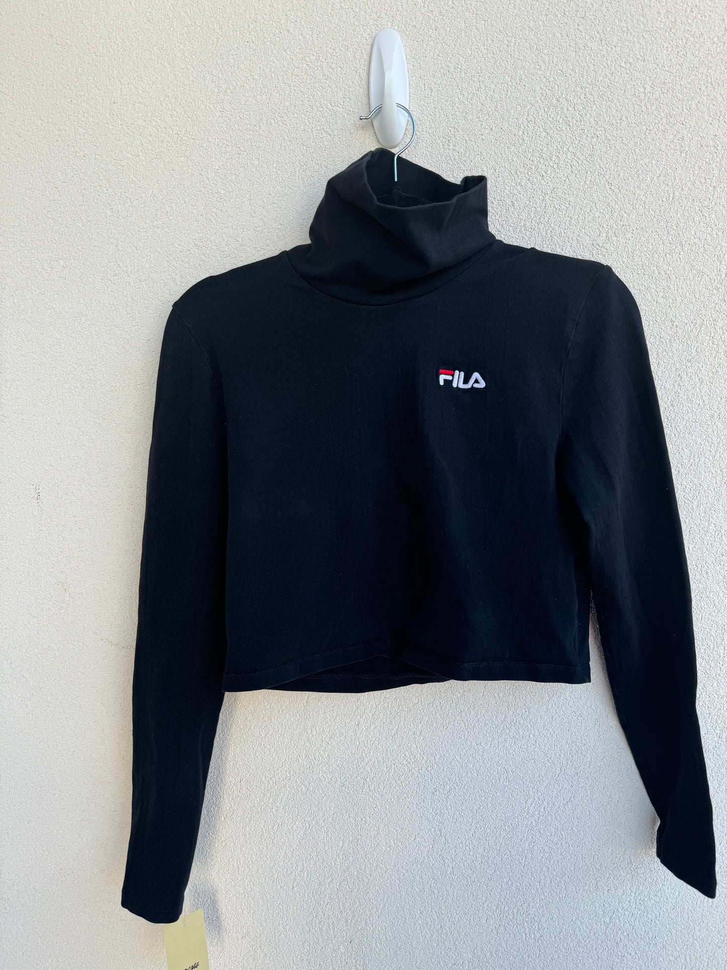 Fila Crop Top Turtle Neck LS