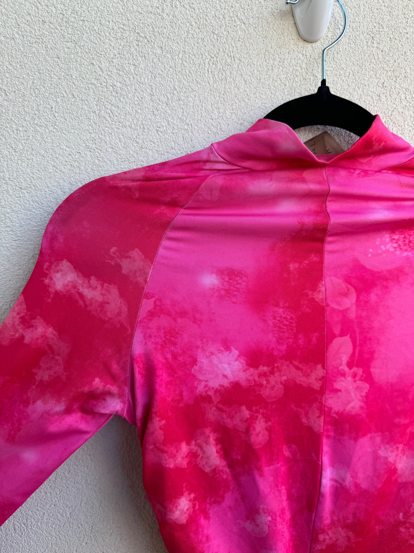 Vintage Pink Floral Bodysuit