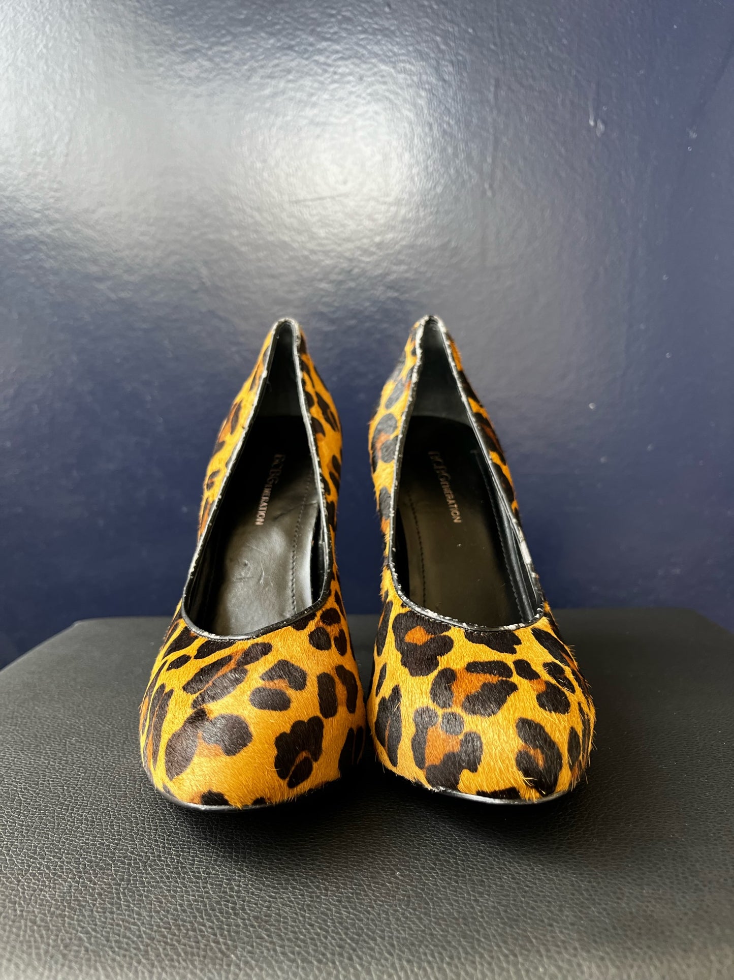 BCBG Leopard Vintage Heel