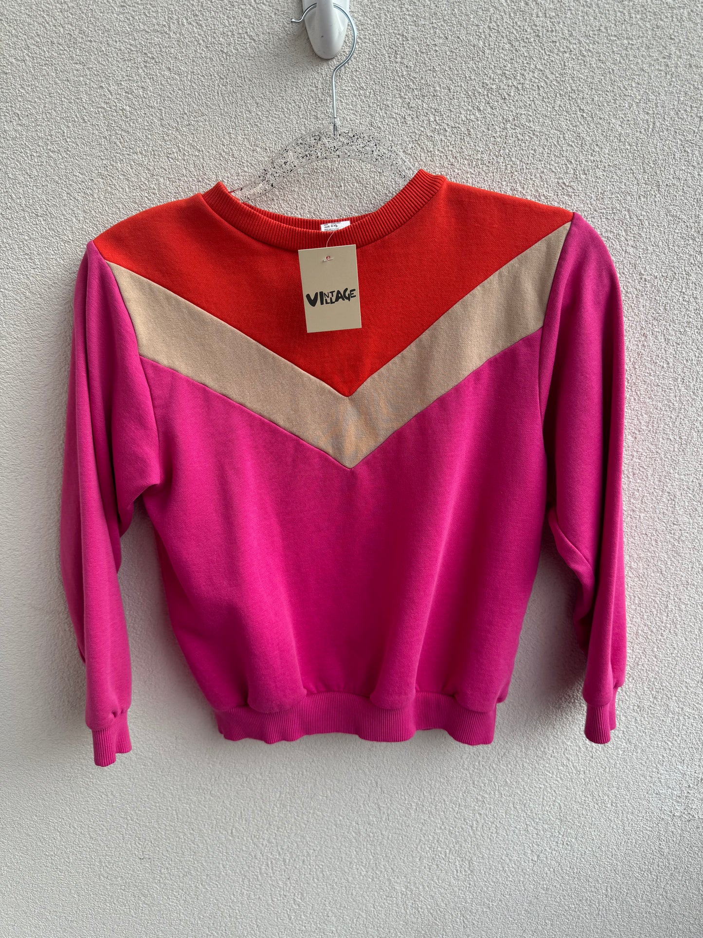 Orange & Pink Mini Crewneck