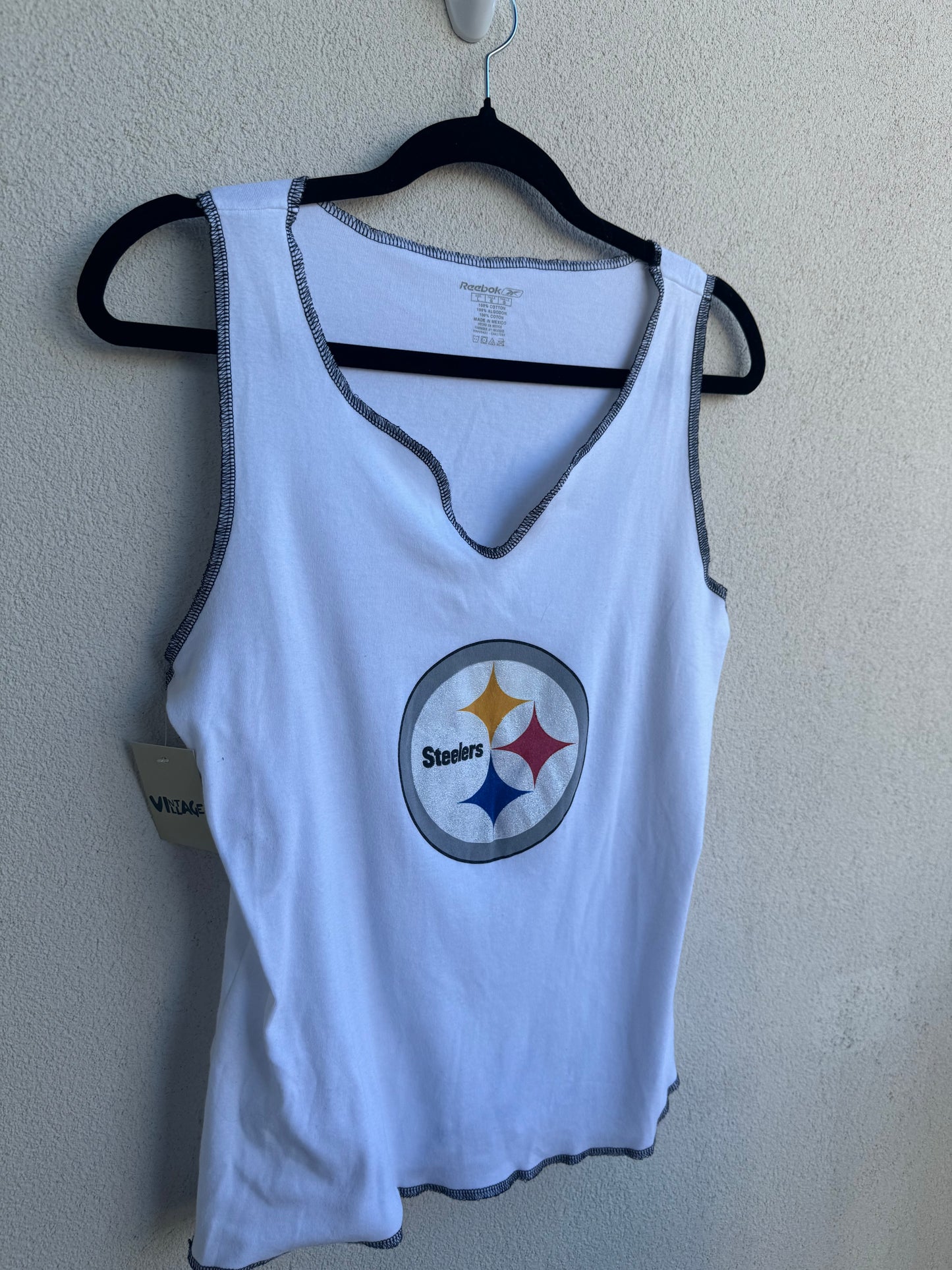 Vintage Reebok Steelers Tank