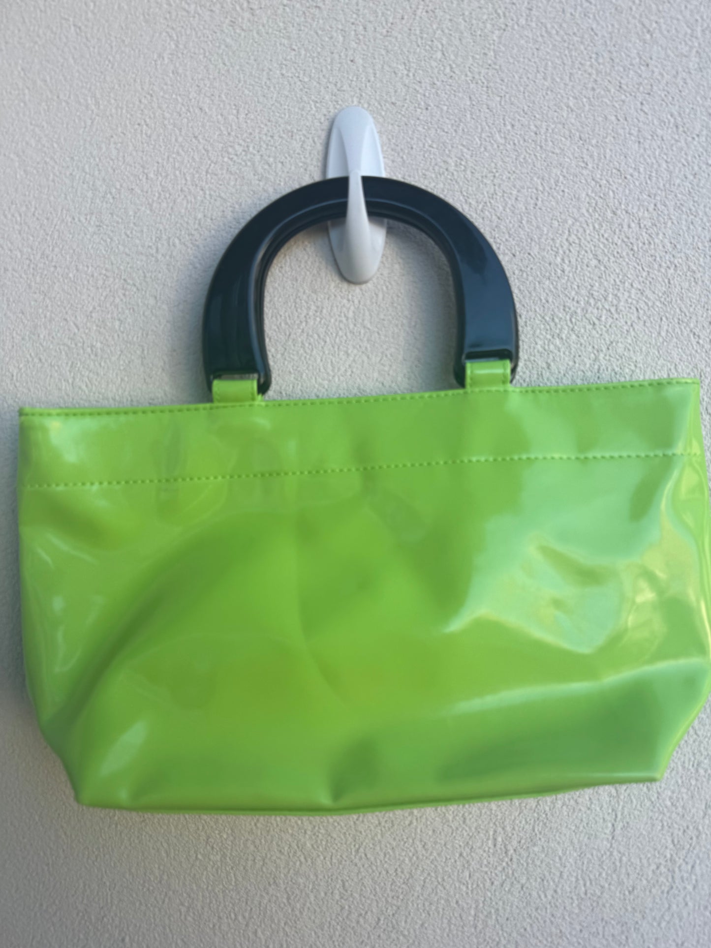 Lime Green Neiman’s Purse