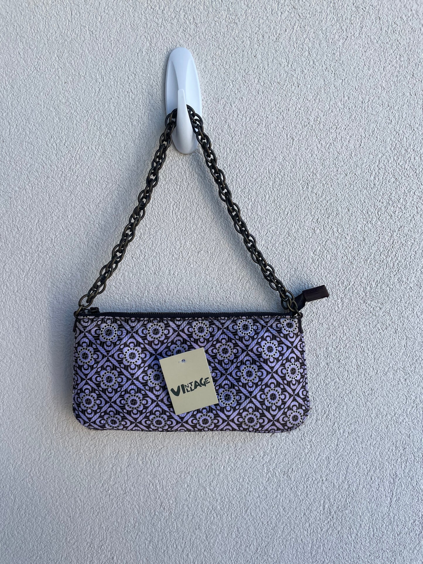 Blooms in Chains: J.Crew Vintage Floral Purse