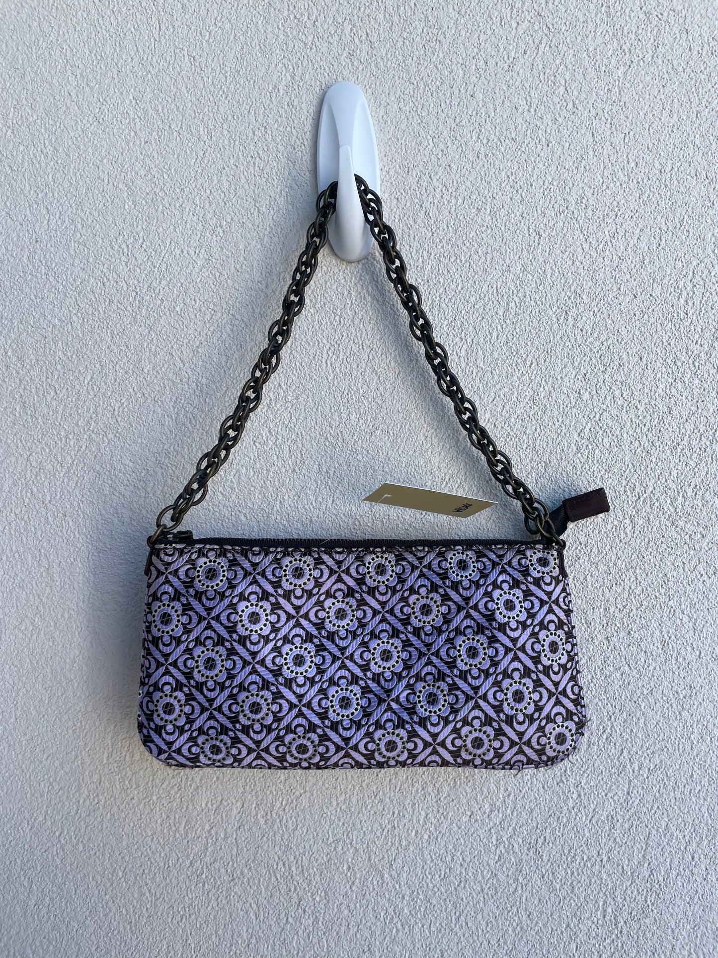 Blooms in Chains: J.Crew Vintage Floral Purse