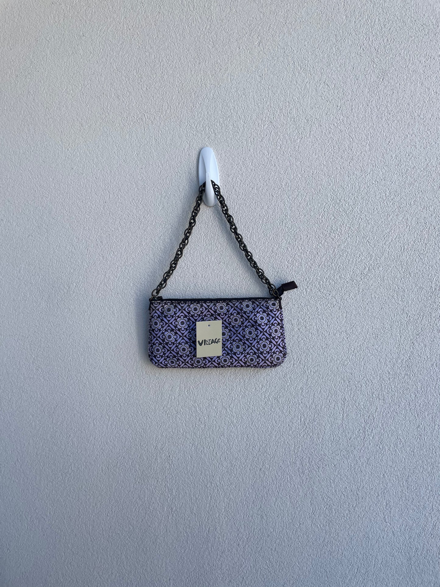Blooms in Chains: J.Crew Vintage Floral Purse