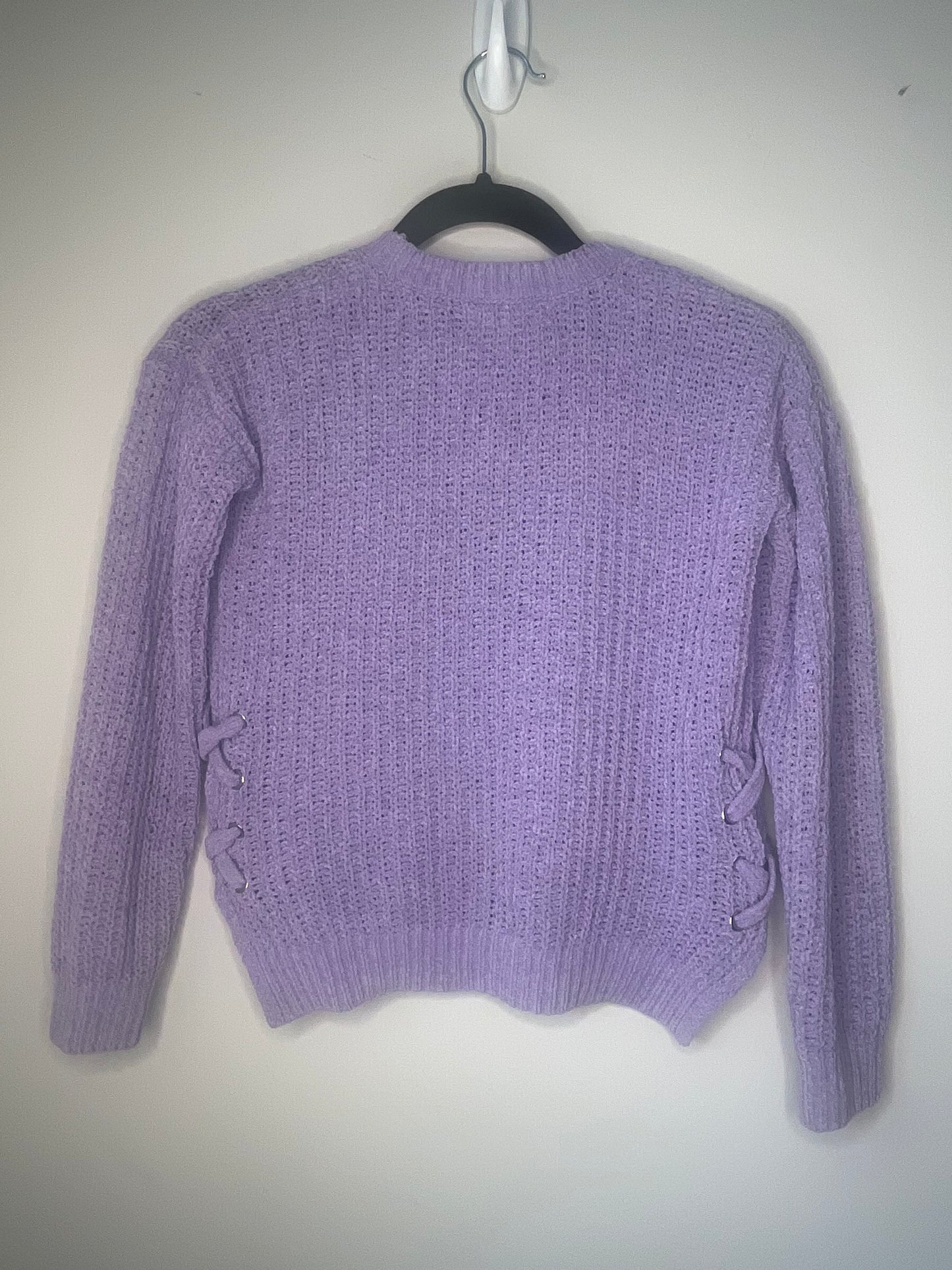 Lavender Knit/Knot Sweater