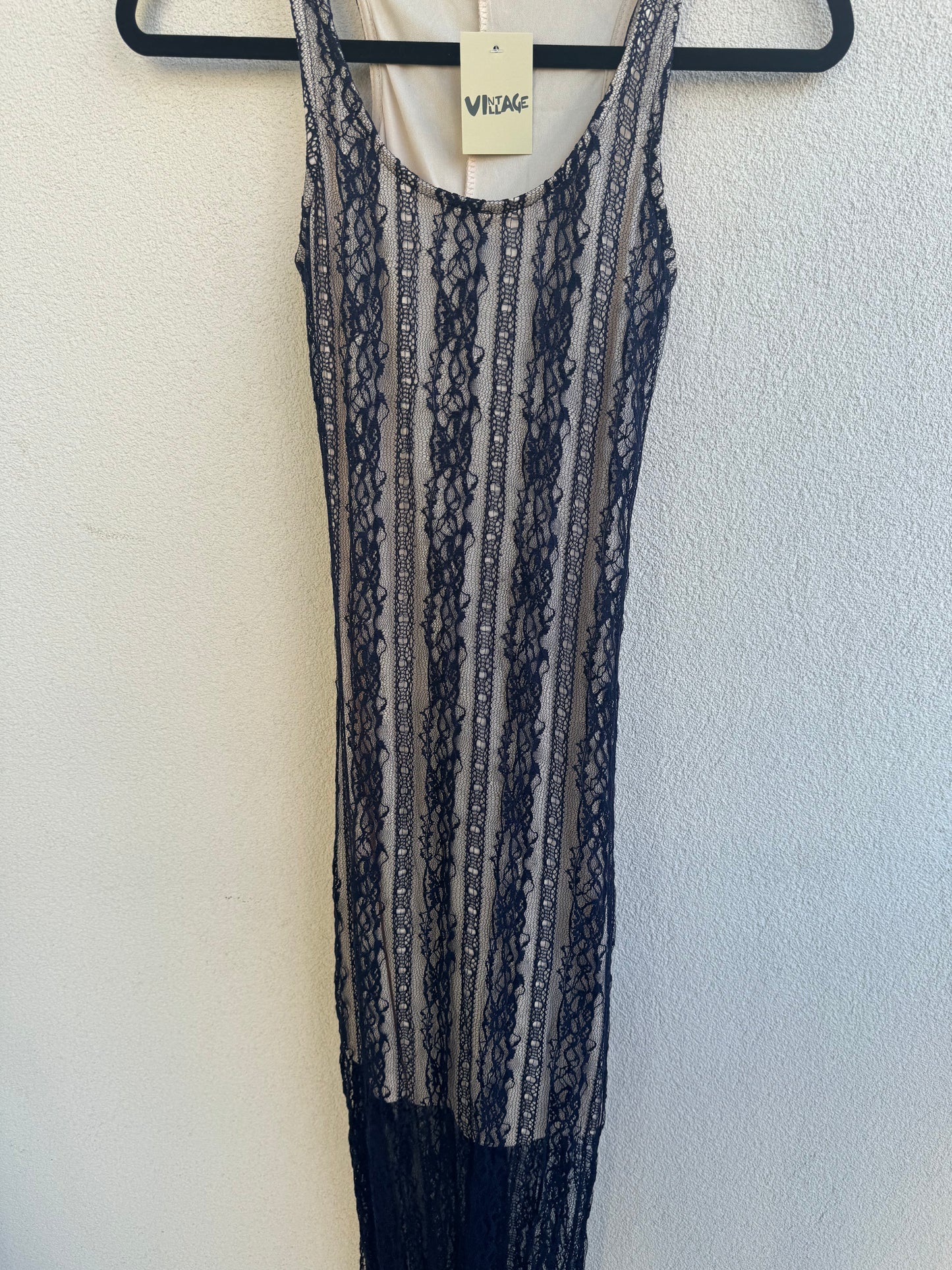 Floral Lace Vintage Dress