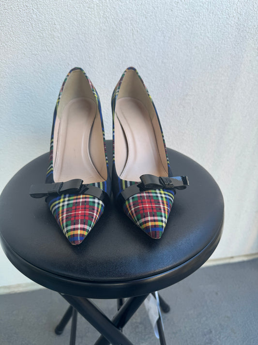 Plaid Vintage J.Crew Heels