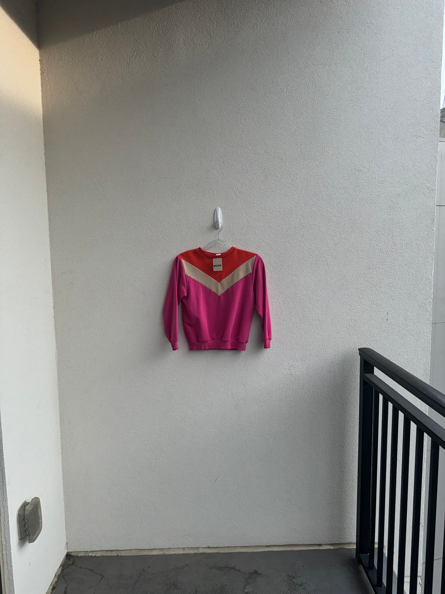 Orange & Pink Mini Crewneck