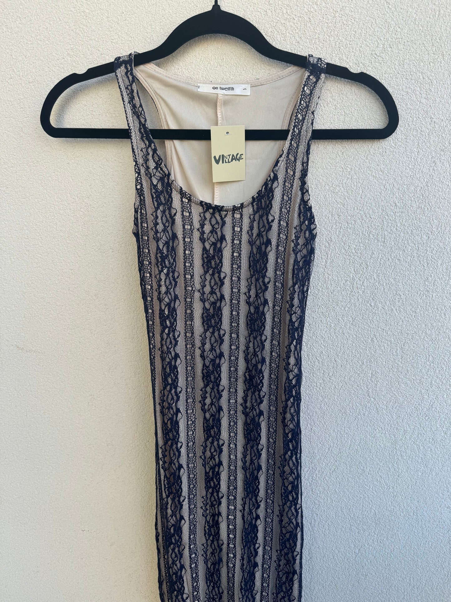 Floral Lace Vintage Dress