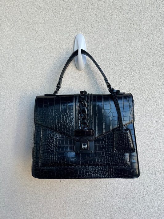 Aldo Snakeskin Box Purse