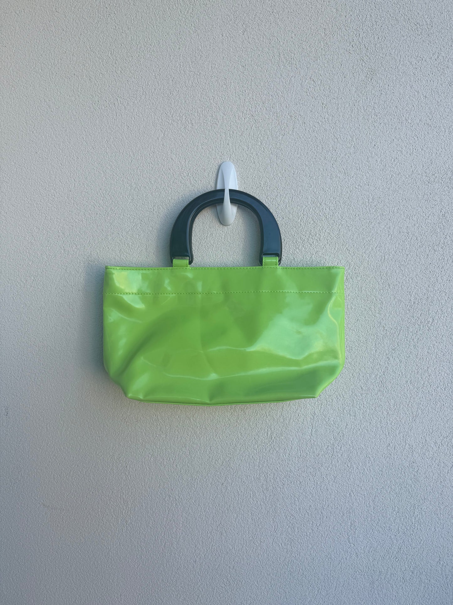 Lime Green Neiman’s Purse