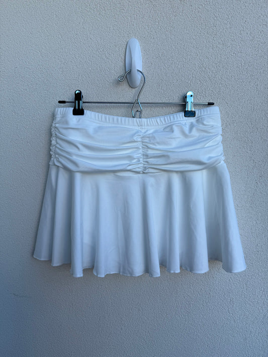 White Mini Skirt