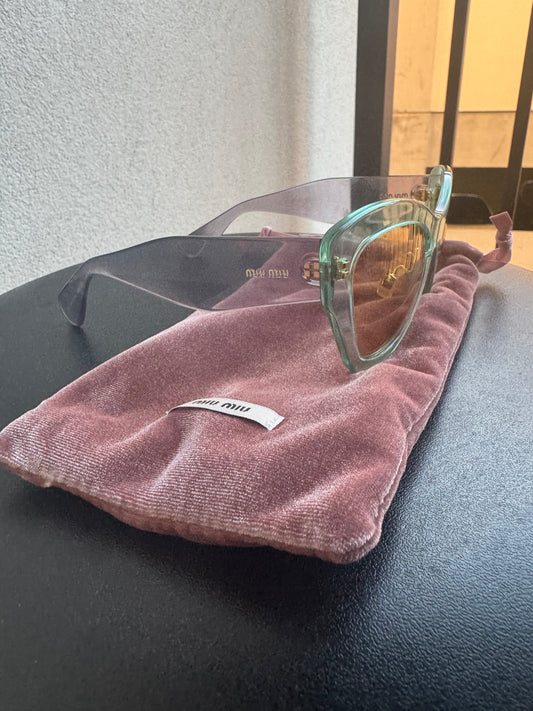 Vintage Miu Miu Multicolored Glasses w/ Case