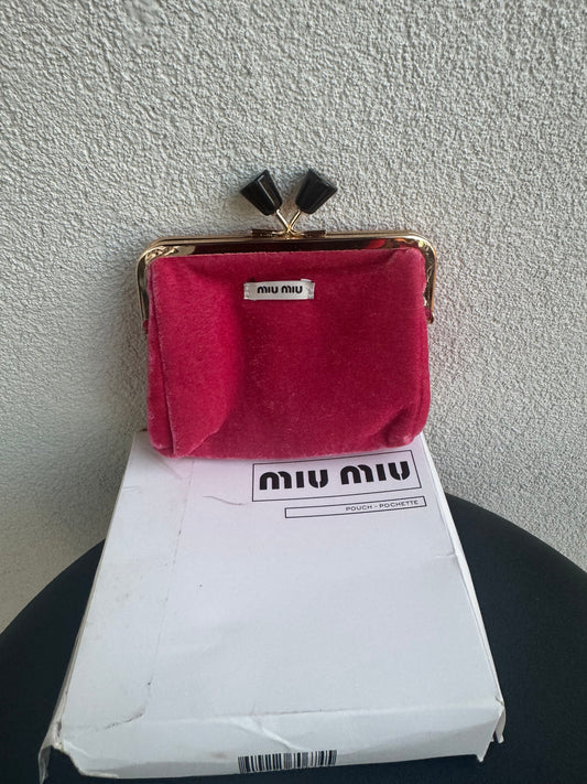 Vintage Miu Miu Pouchette w/ Box