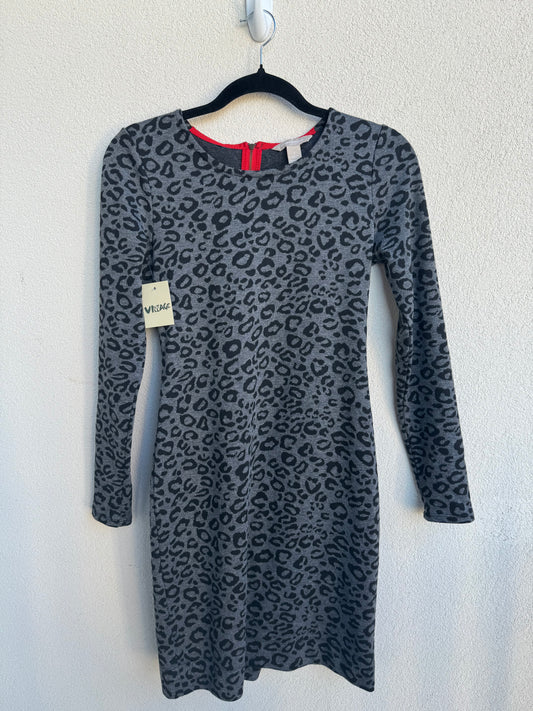 Banana Republic Gray Leopard Dress
