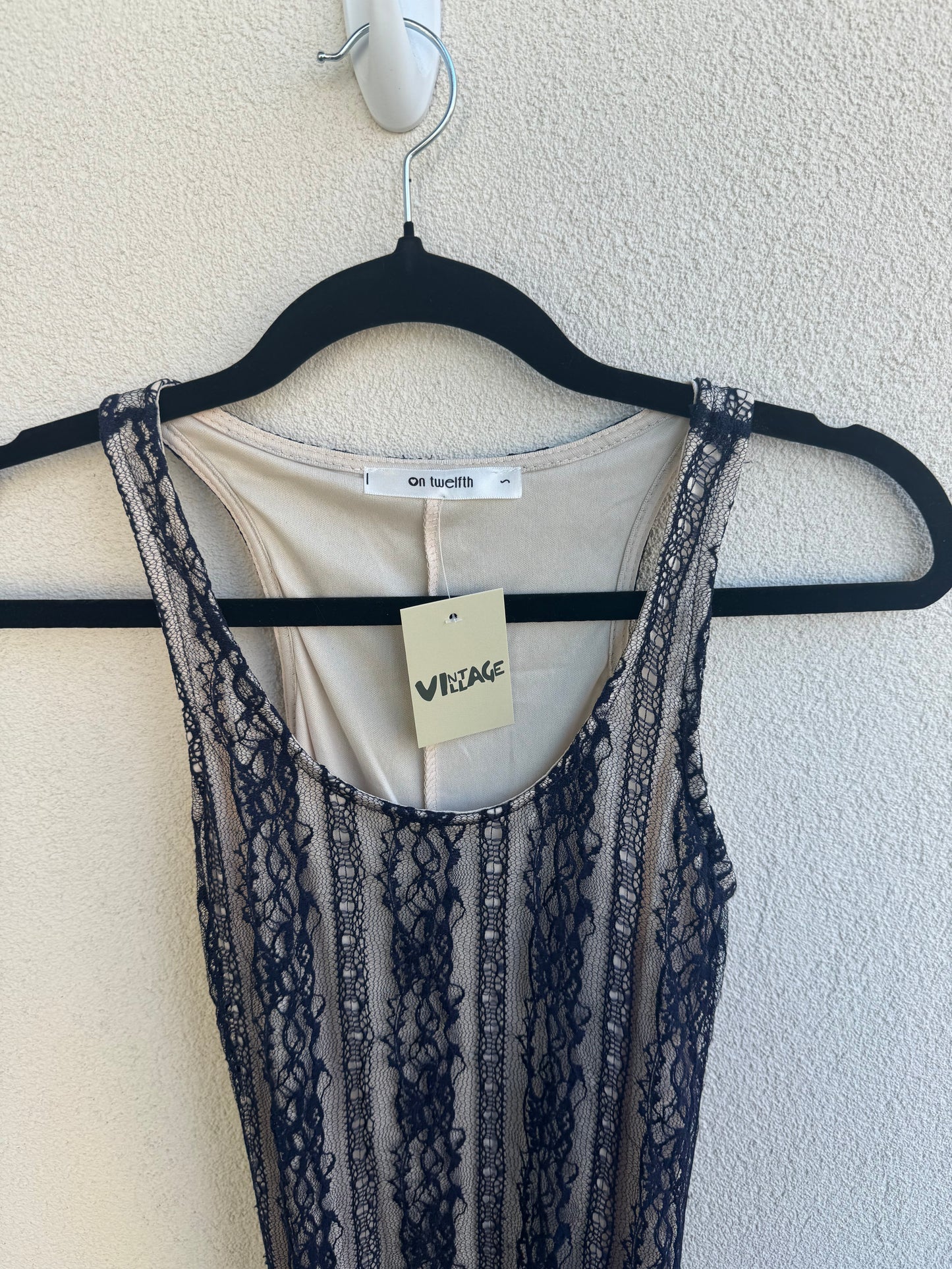 Floral Lace Vintage Dress