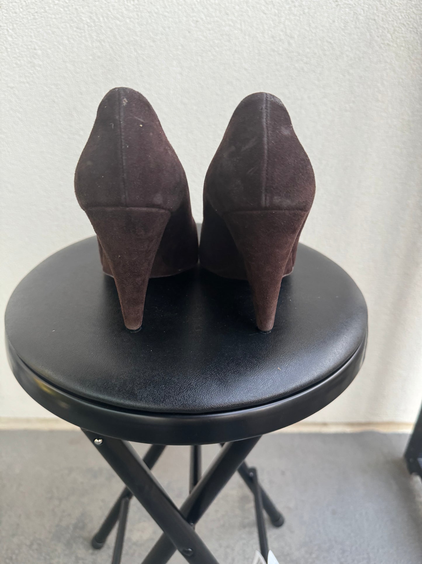 Vintage Miu Miu Suede Wedge Heel