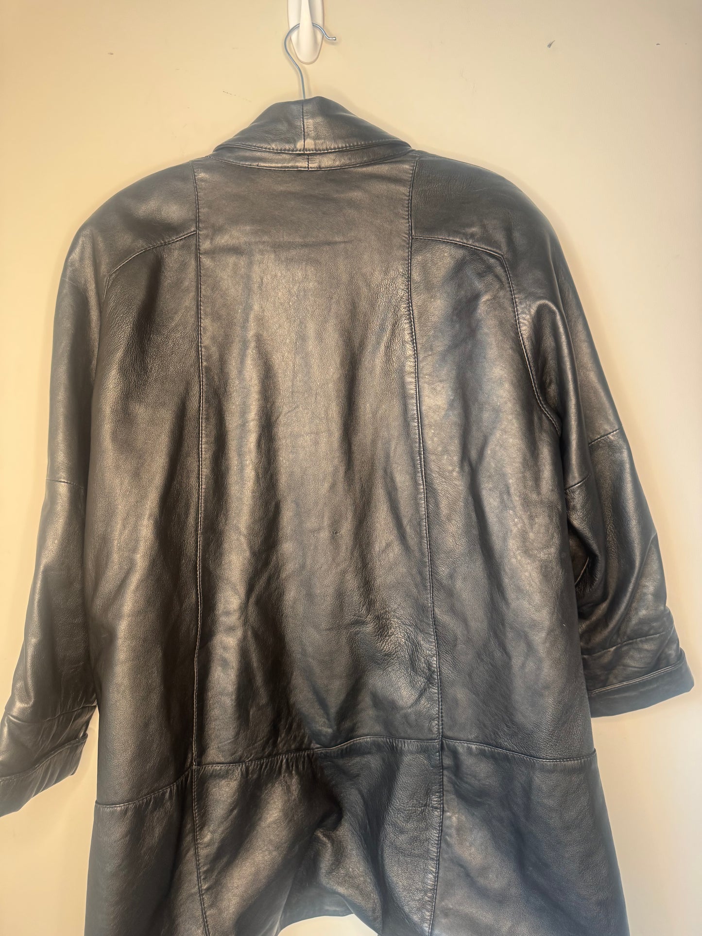 Leather Vintage Avanti Trench Coat