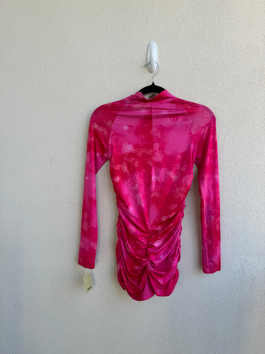 Vintage Pink Floral Bodysuit